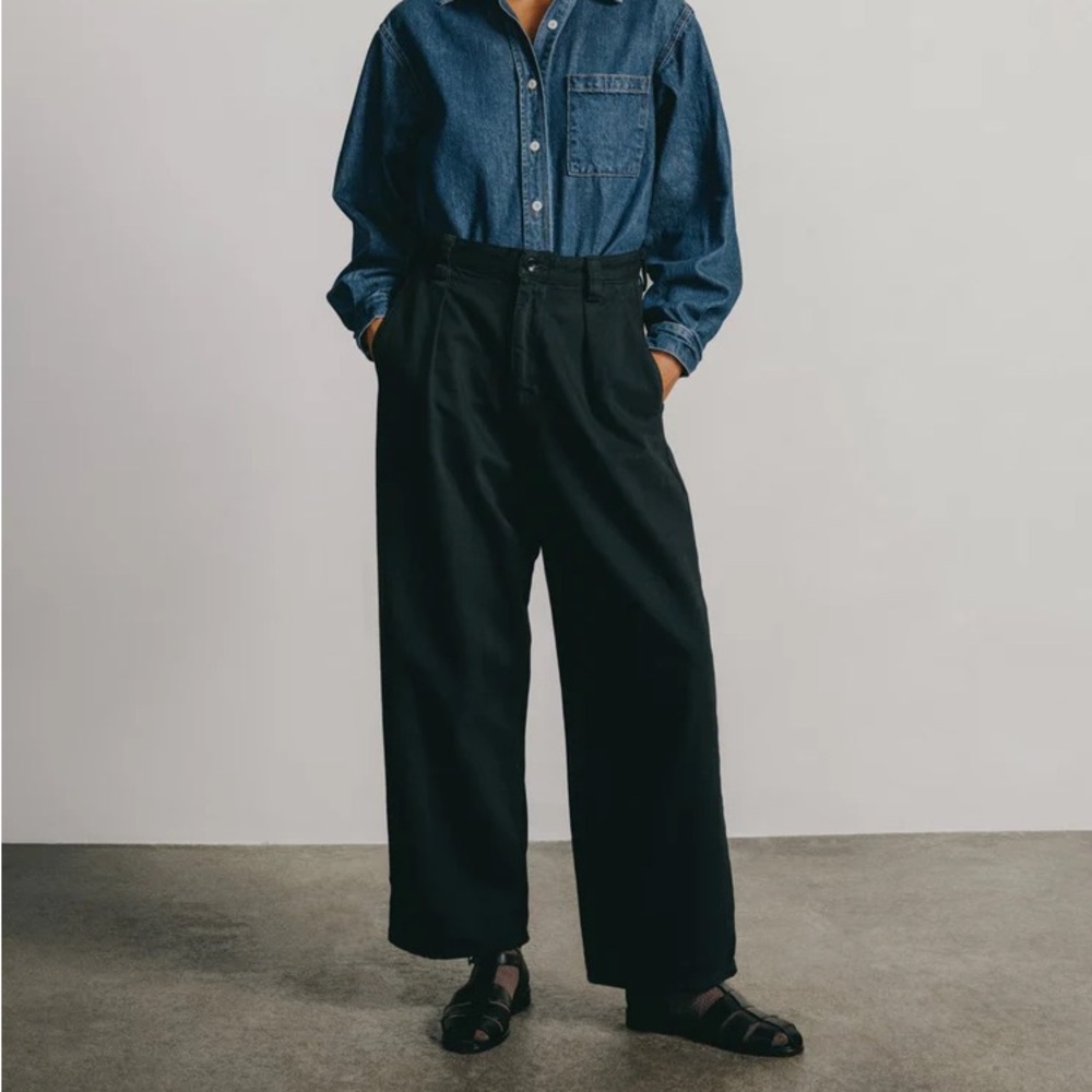 Ozma Field Pant Black